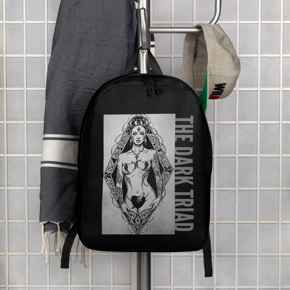 THE DARK TRIAD: LOVE BOMB Tattoo Backpack