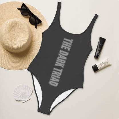 THE DARK TRIAD: "Grey Rock" One-Piece Swimsuit