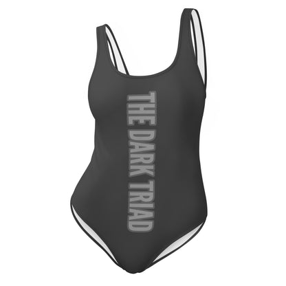 THE DARK TRIAD: "Grey Rock" One-Piece Swimsuit