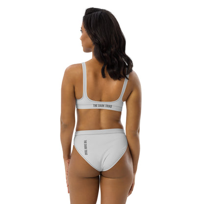 THE DARK TRIAD: The Dark Triad Collection High-Waisted Bikini Silver