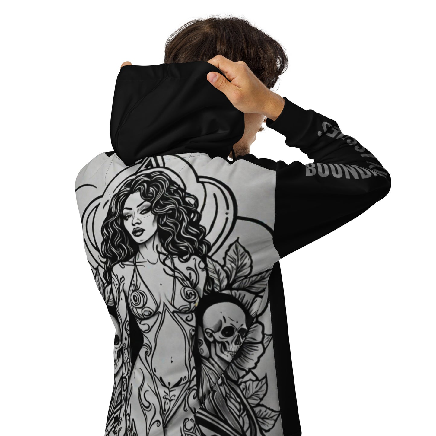 THE DARK TRIAD: BOUNDARY ISSUES II Tattoo Unisex Zip Hoodie