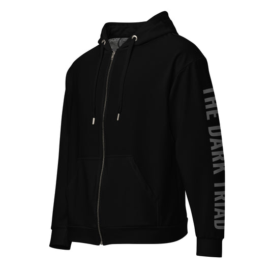 THE DARK TRIAD: BOUNDARIES Unisex Zip Hoodie