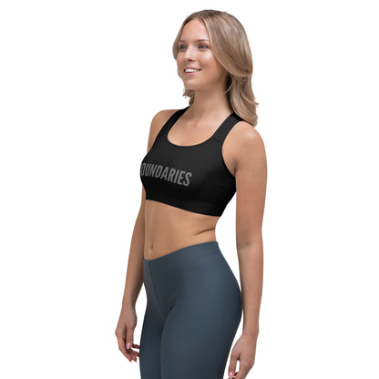 THE DARK TRIAD: BOUNDARIES II Sports Bra