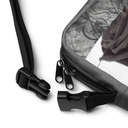 THE DARK TRIAD: DARK EMPATH: BLACK ROSE Utility Crossbody Bag