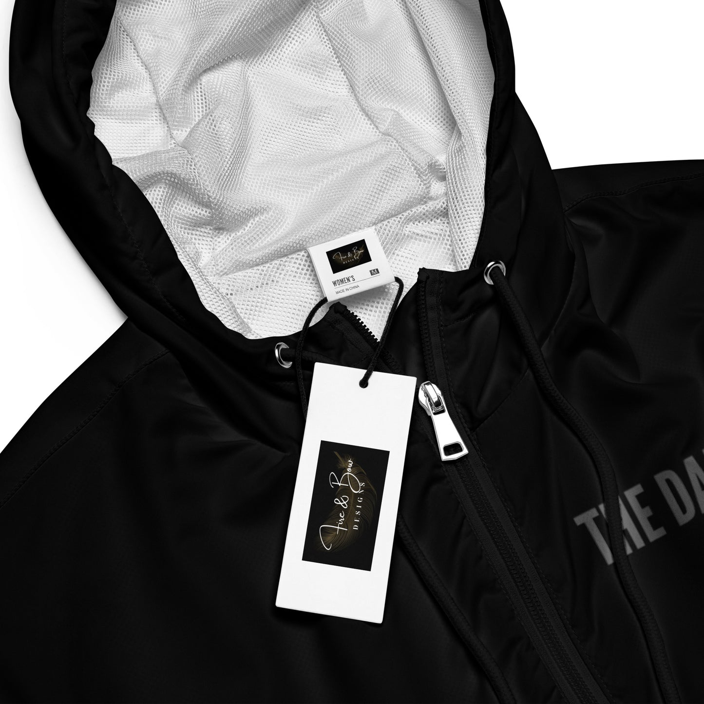 THE DARK TRIAD: BOUNDARIES II Women’s Cropped Windbreaker