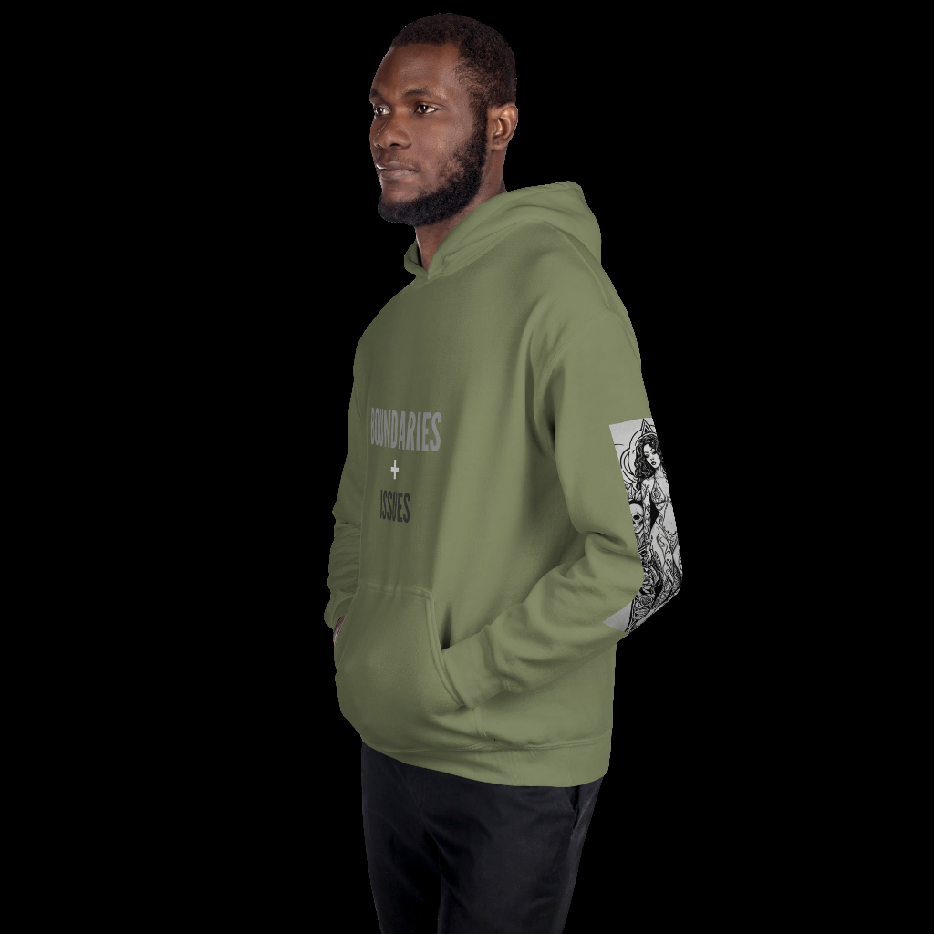 THE DARK TRIAD: BOUNDARIES + ISSUES Unisex Hoodie