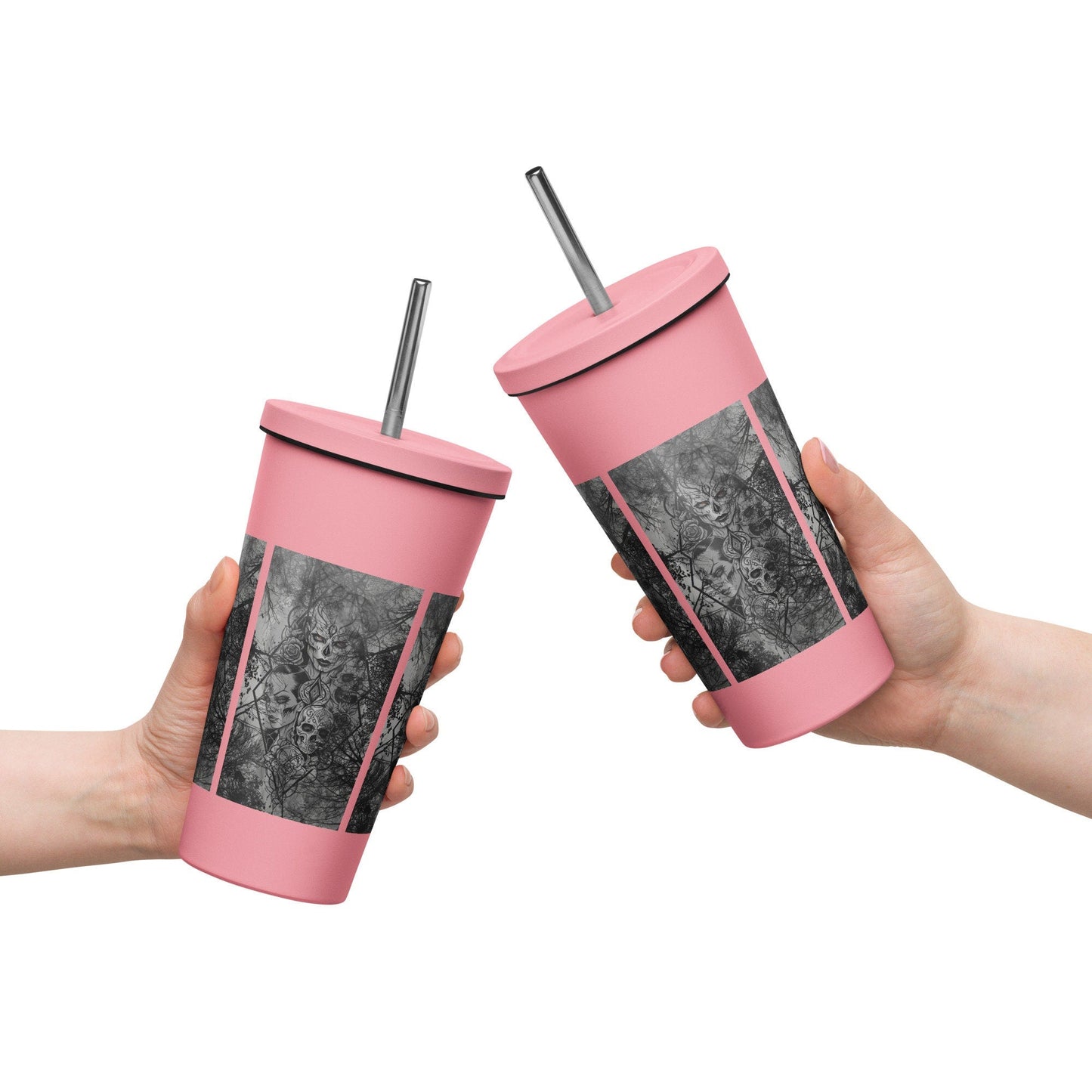 THE DARK TRIAD: DARK EMPATH Insulated Tumbler with a Straw