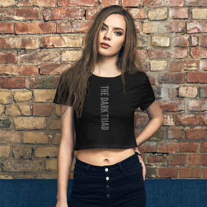 THE DARK TRIAD: BOUNDARIES Crop Tee