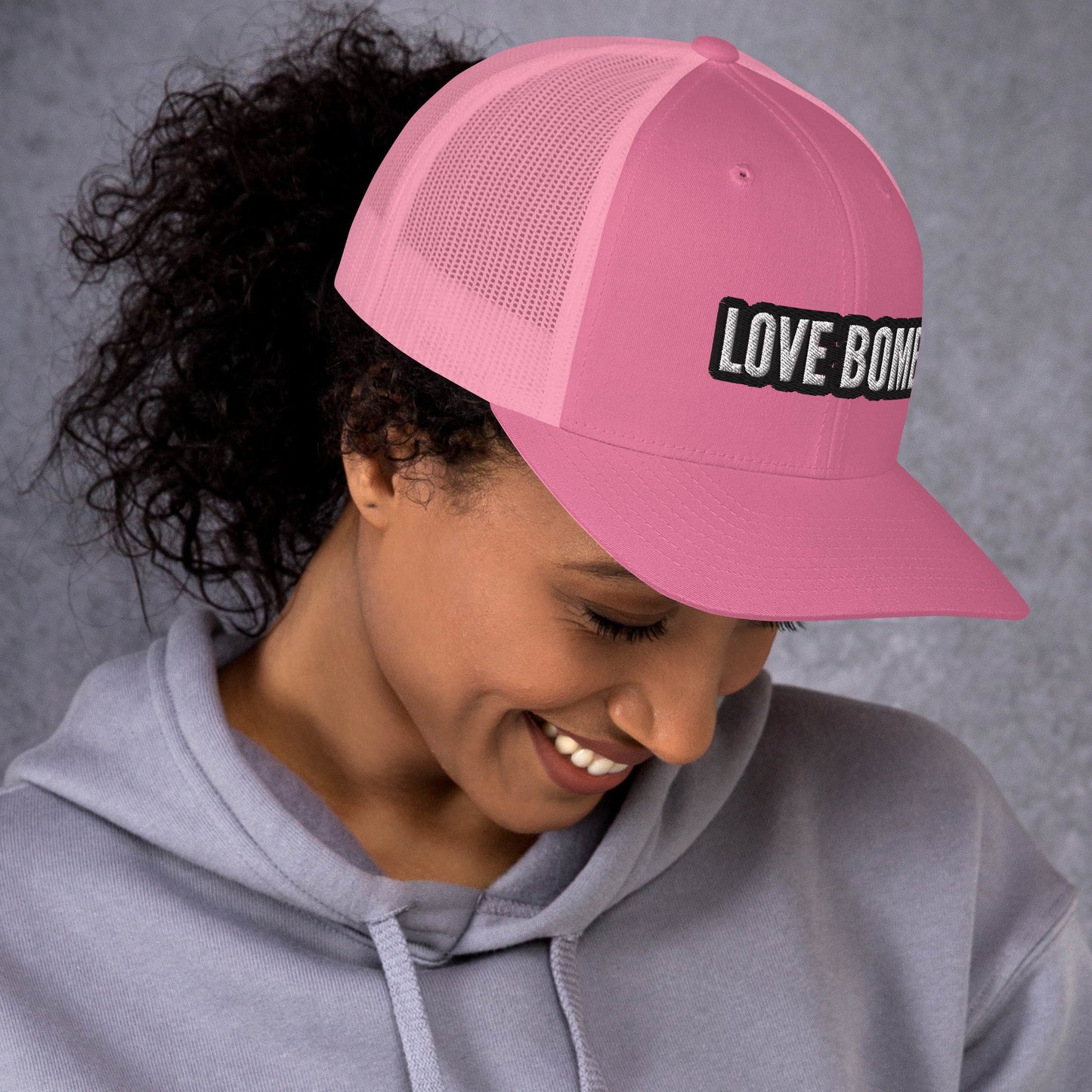 THE DARK TRIAD: LOVE BOMB Trucker Cap