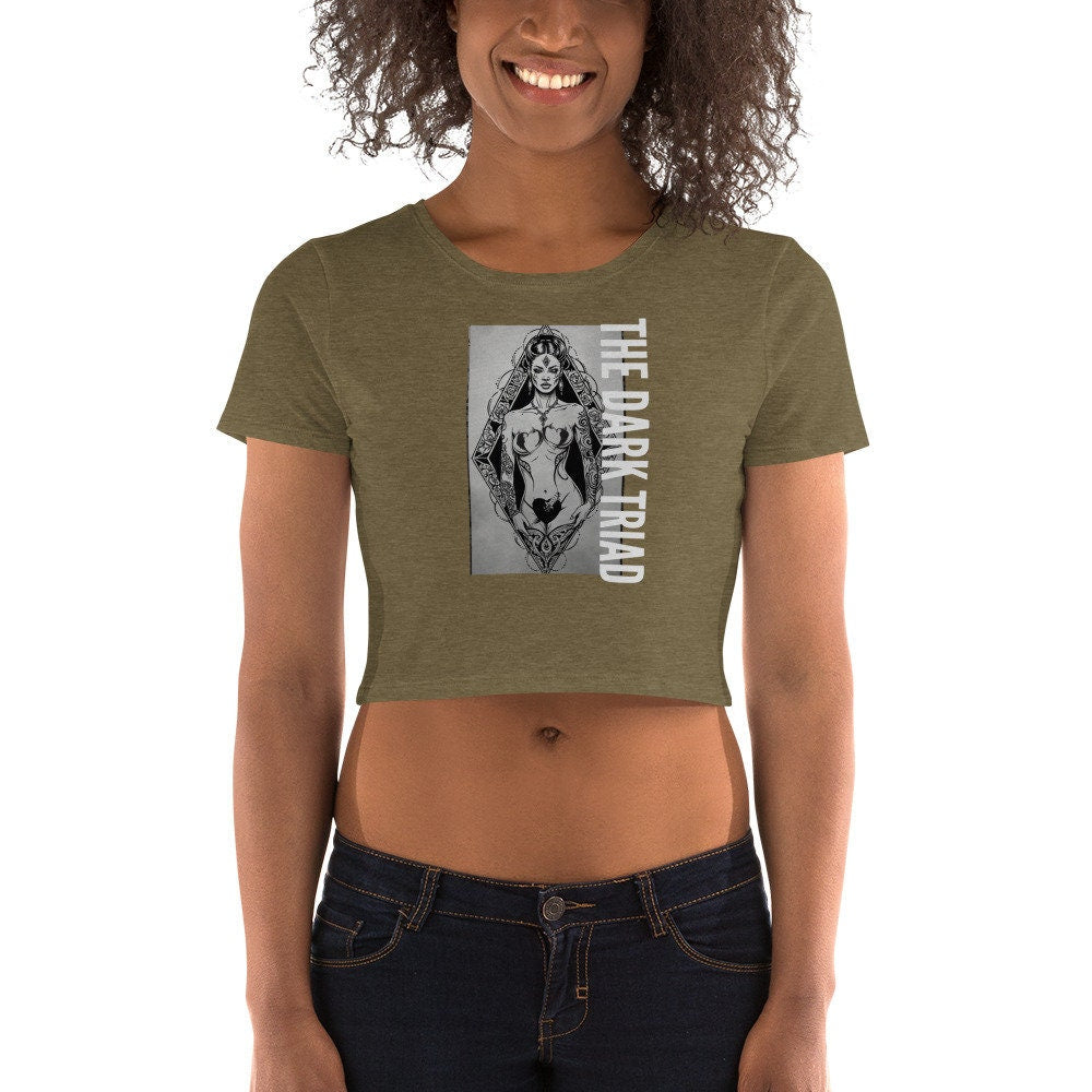 THE DARK TRIAD: LOVE BOMB II Women’s Crop Tee