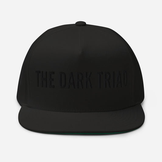 THE DARK TRIAD: The DARKEST LOVE BOMB Flat Bill Cap