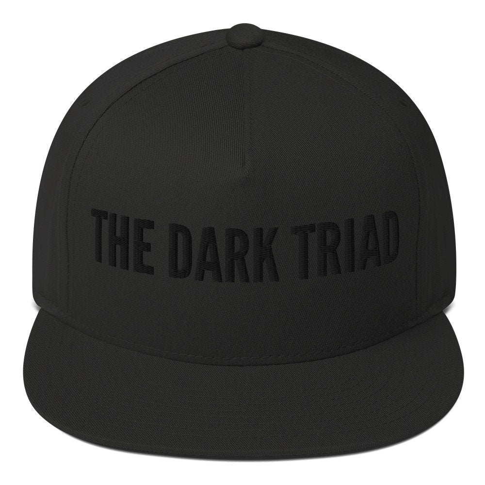 THE DARK TRIAD: The DARKEST LOVE BOMB Flat Bill Cap