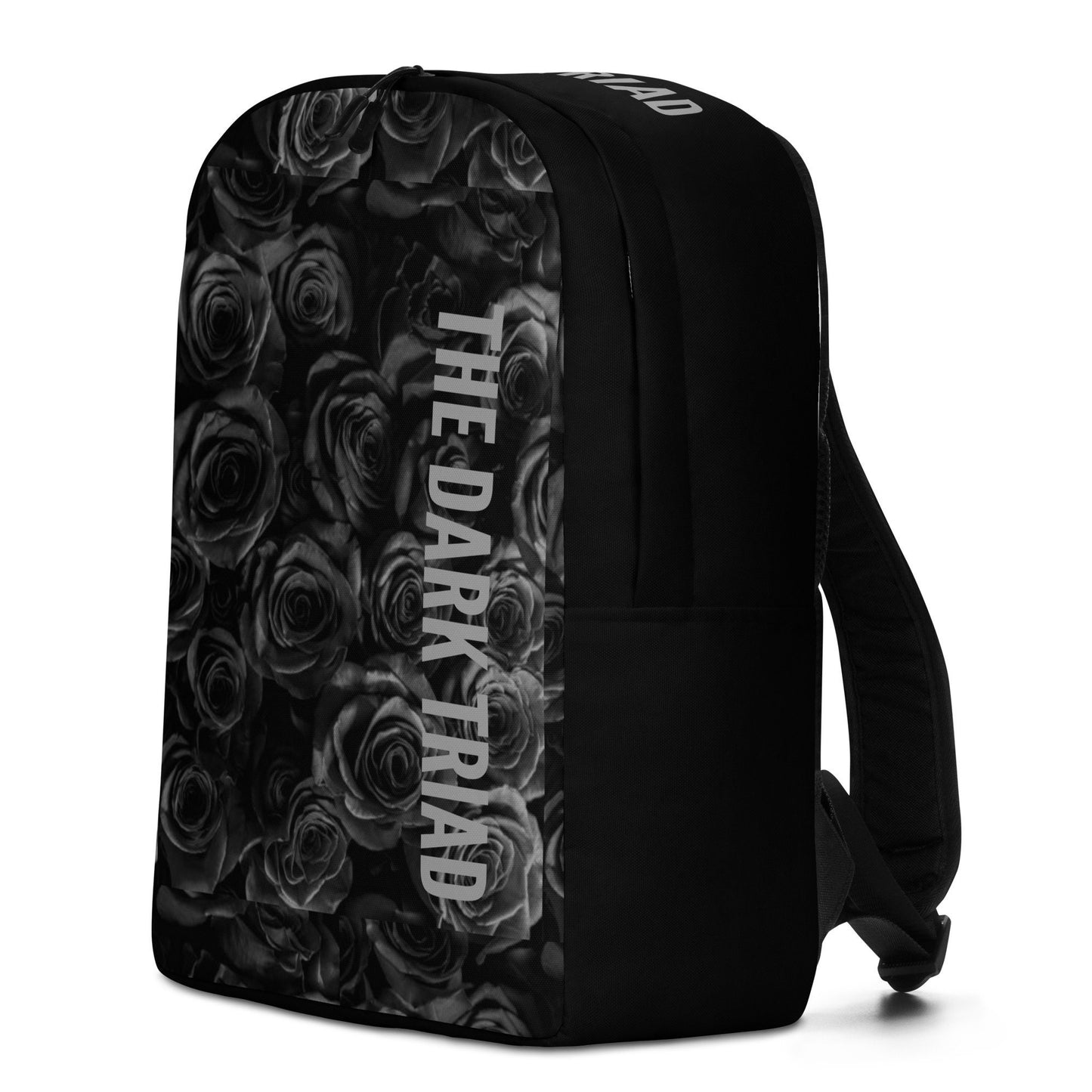 THE DARK TRIAD: Black Roses II Minimalist Backpack