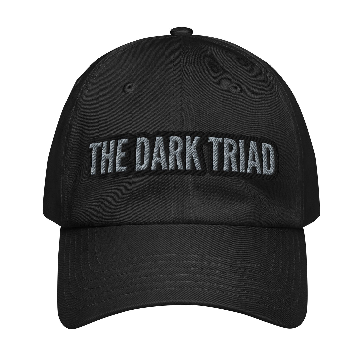 THE DARK TRIAD: BOUNDARIES Grey Embroidered Under Armour® dad hat