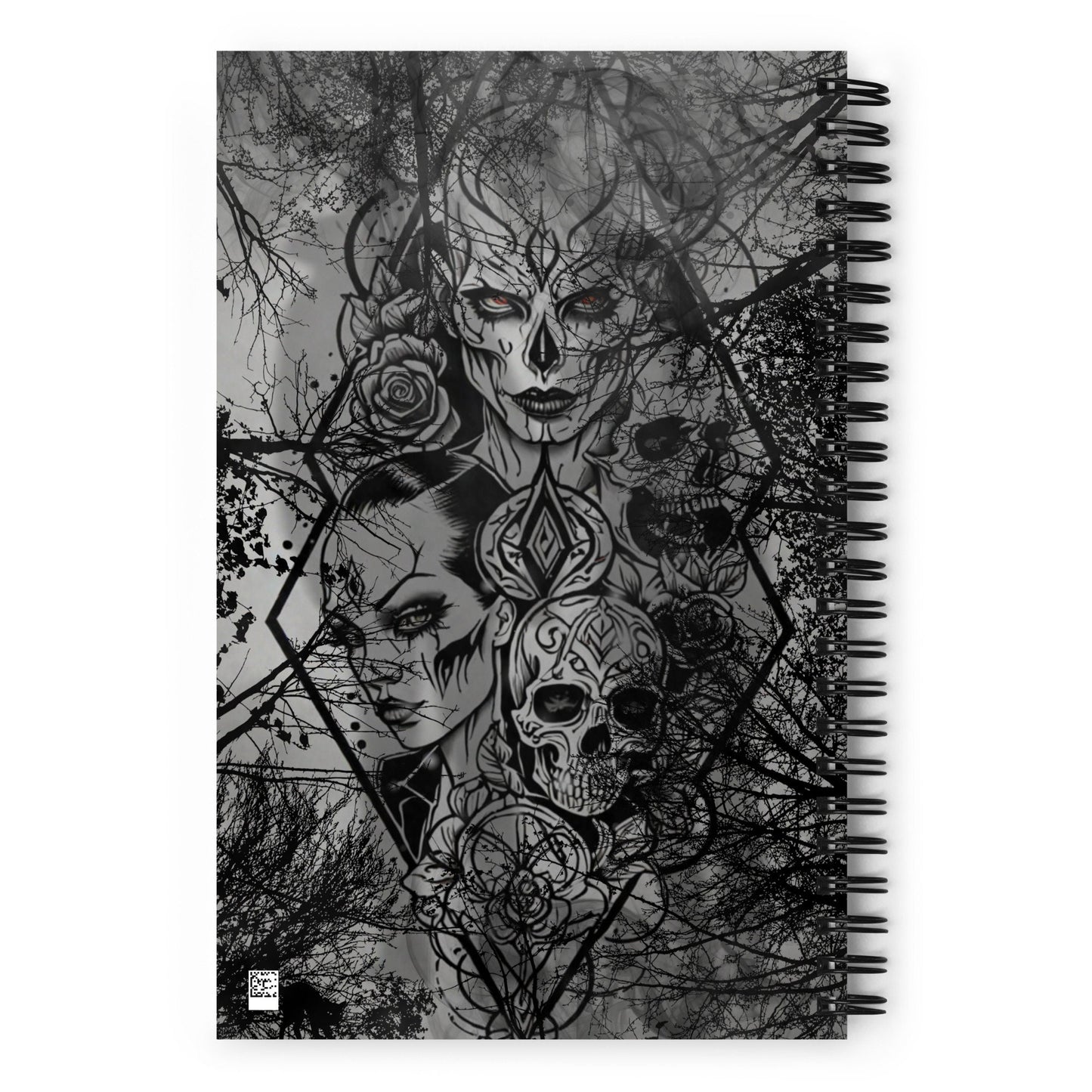 THE DARK TRIAD: Dark Empath Spiral Notebook