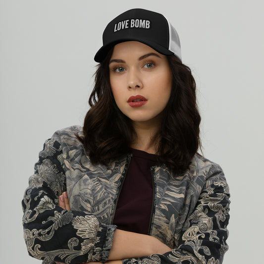 THE DARK TRIAD: LOVE BOMB Trucker Cap