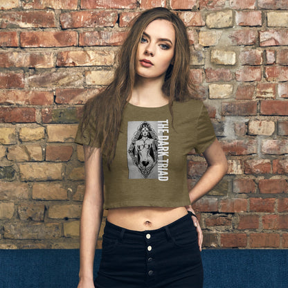 THE DARK TRIAD: LOVE BOMB II Women’s Crop Tee