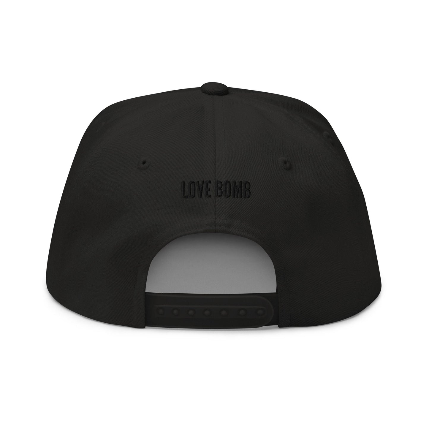 THE DARK TRIAD: The DARKEST LOVE BOMB Flat Bill Cap