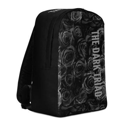 THE DARK TRIAD: Black Roses II Minimalist Backpack