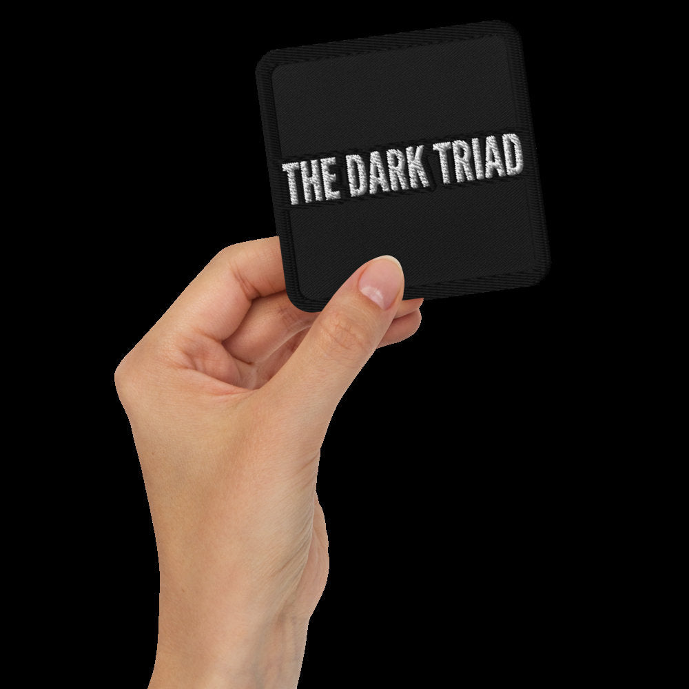 THE DARK TRIAD Embroidered Patch