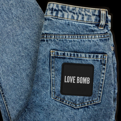 THE DARK TRIAD: Love Bomb Embroidered Patch