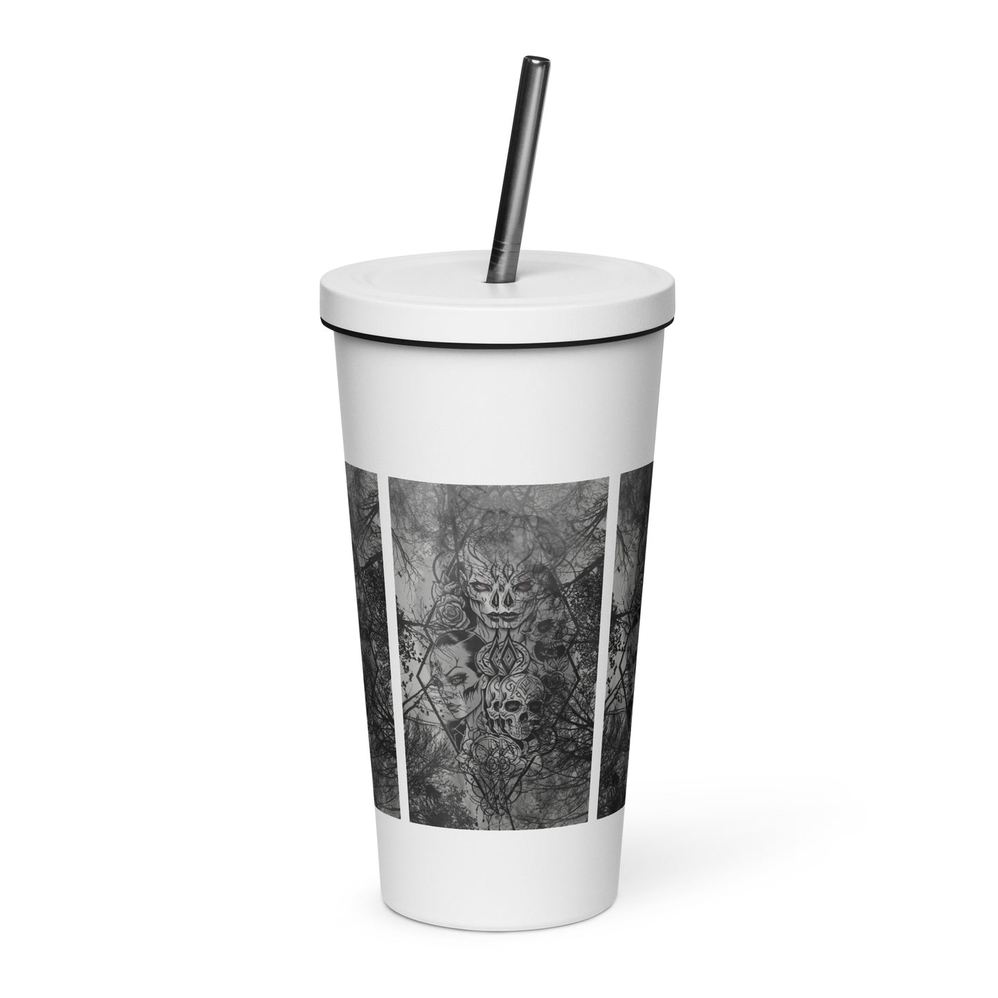 THE DARK TRIAD: DARK EMPATH Insulated Tumbler with a Straw