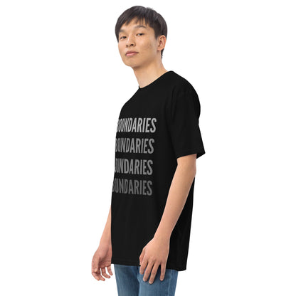 THE DARK TRIAD: BOUNDARIES Men’s Premium Heavyweight Tee