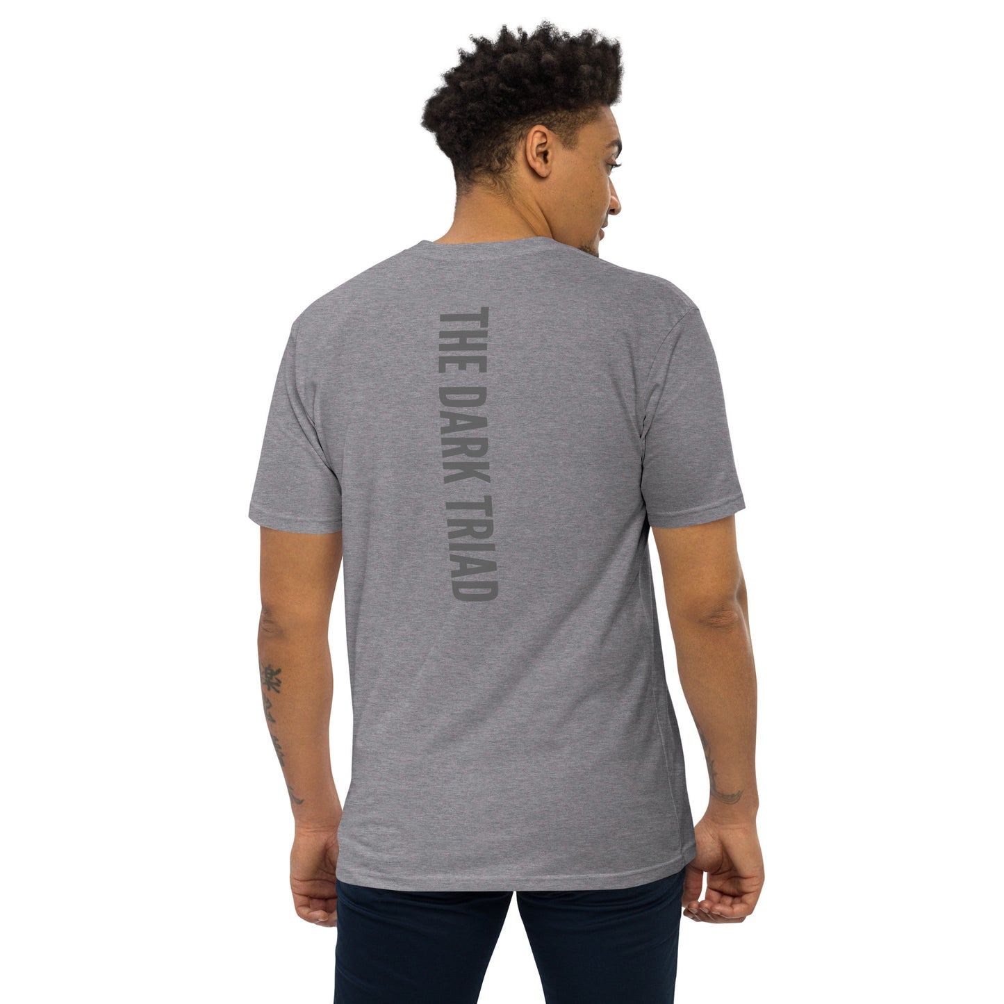 THE DARK TRIAD: BOUNDARIES Men’s Premium Heavyweight Tee