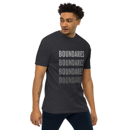 THE DARK TRIAD: BOUNDARIES Men’s Premium Heavyweight Tee