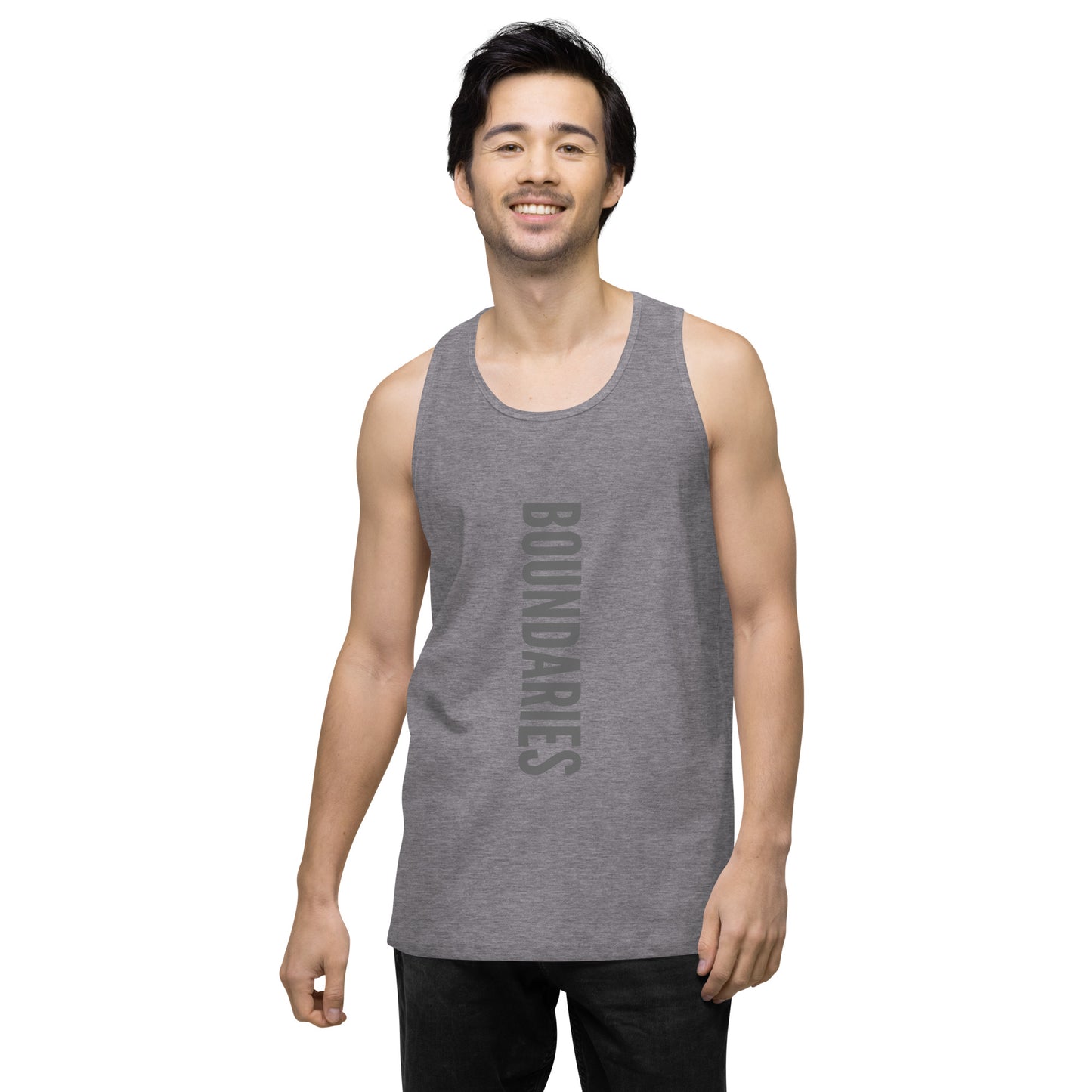 THE DARK TRIAD: BOUNDARIES III Men’s Premium Tank Top