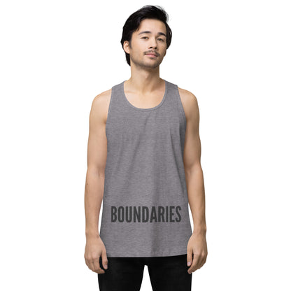 THE DARK TRIAD: BOUNDARIES II Men’s Premium Tank Top