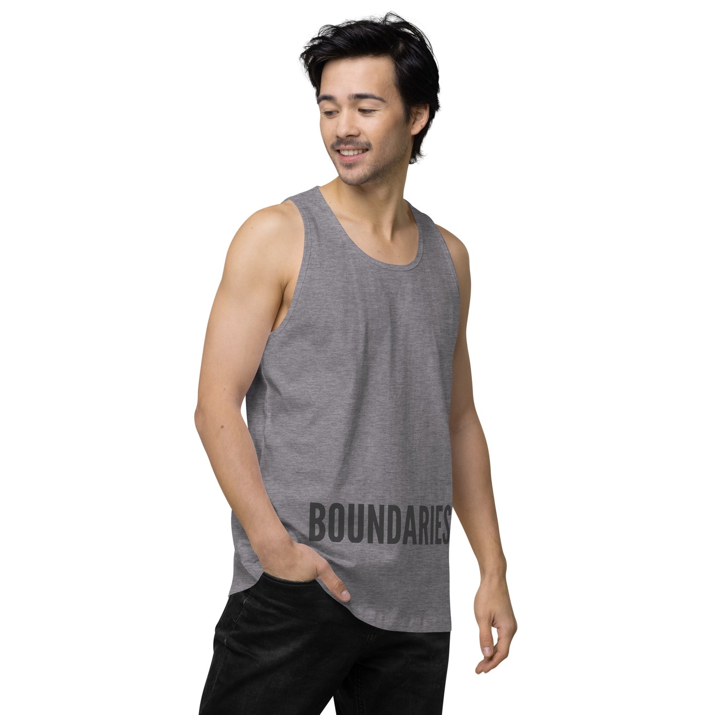 THE DARK TRIAD: BOUNDARIES II Men’s Premium Tank Top