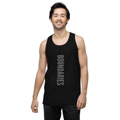 THE DARK TRIAD: BOUNDARIES III Men’s Premium Tank Top