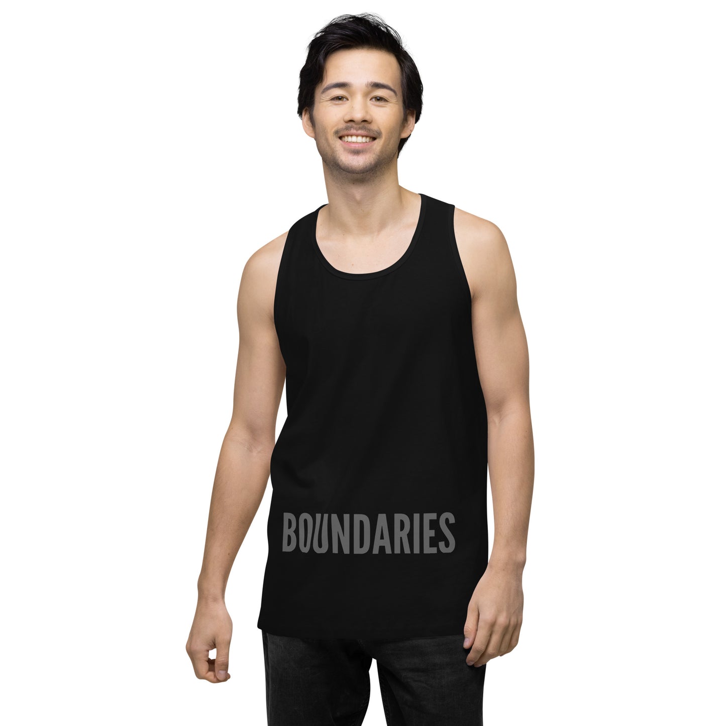 THE DARK TRIAD: BOUNDARIES II Men’s Premium Tank Top