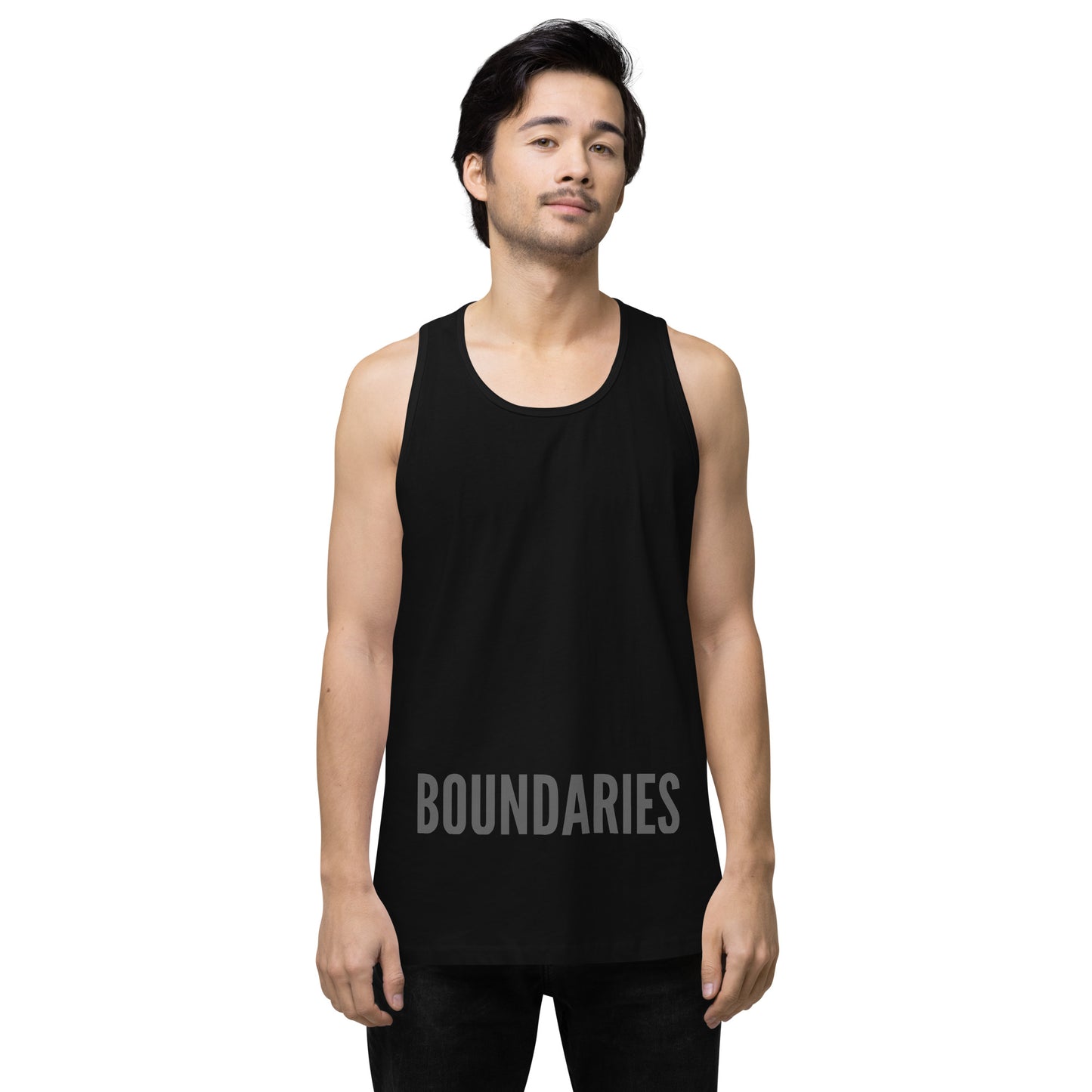 THE DARK TRIAD: BOUNDARIES II Men’s Premium Tank Top