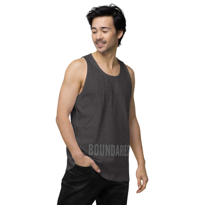 THE DARK TRIAD: BOUNDARIES II Men’s Premium Tank Top