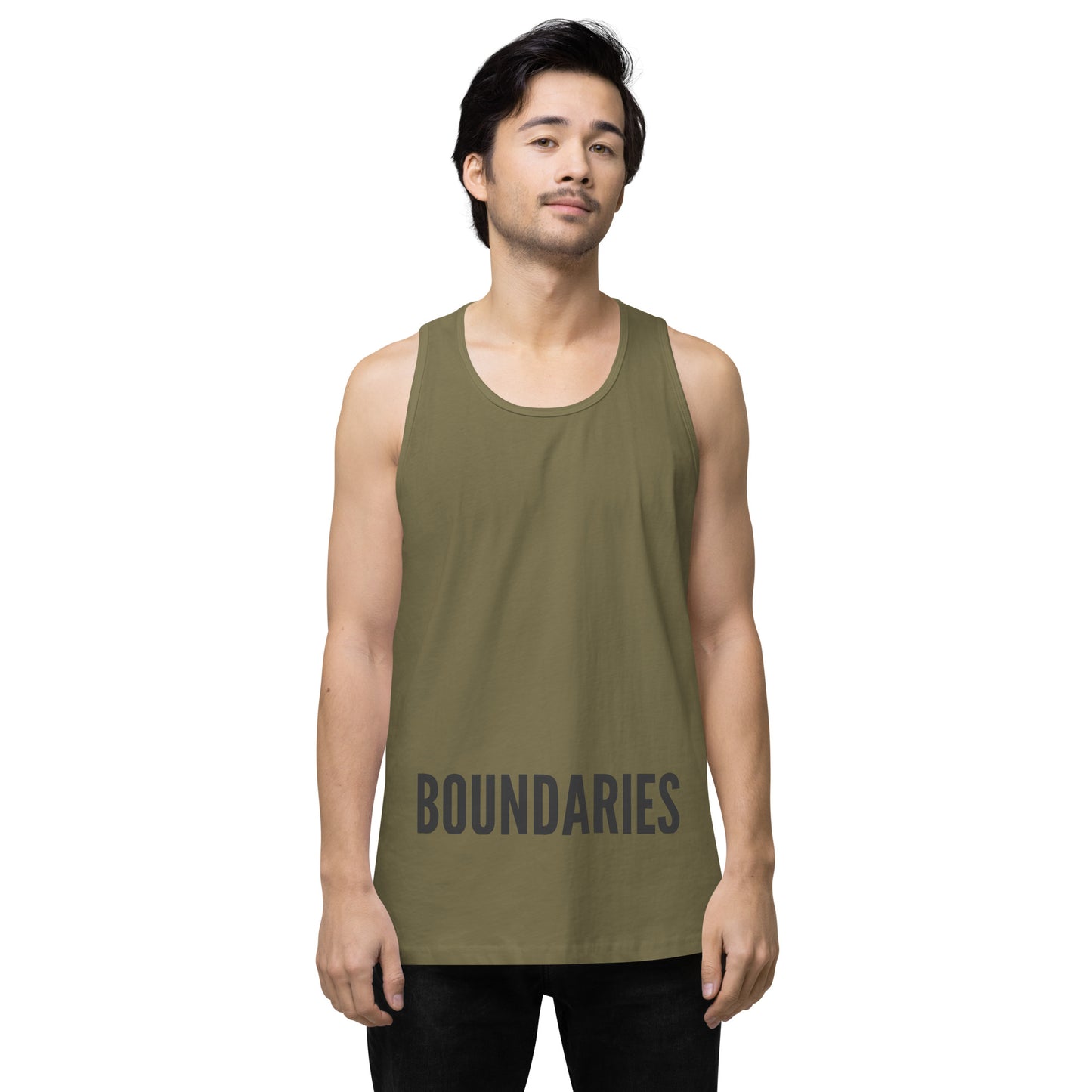 THE DARK TRIAD: BOUNDARIES II Men’s Premium Tank Top