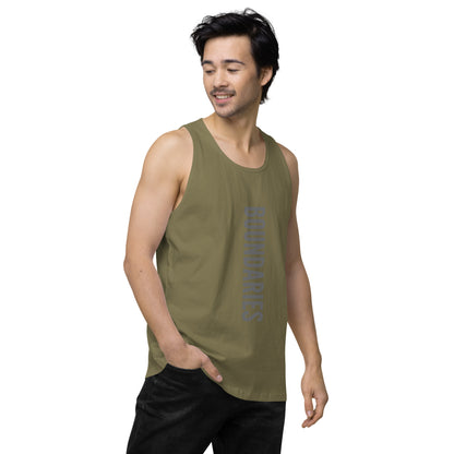 THE DARK TRIAD: BOUNDARIES III Men’s Premium Tank Top