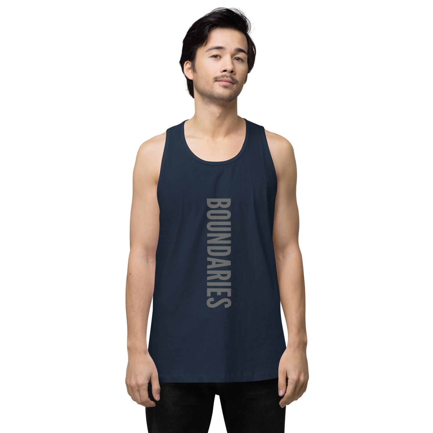 THE DARK TRIAD: BOUNDARIES III Men’s Premium Tank Top