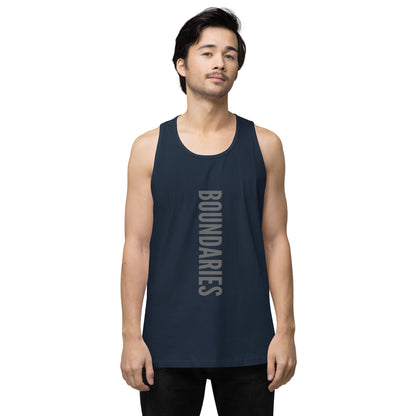 THE DARK TRIAD: BOUNDARIES III Men’s Premium Tank Top