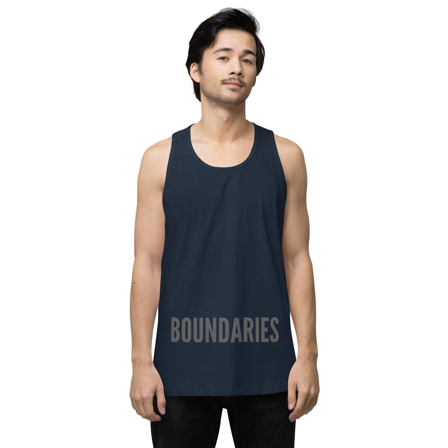 THE DARK TRIAD: BOUNDARIES II Men’s Premium Tank Top