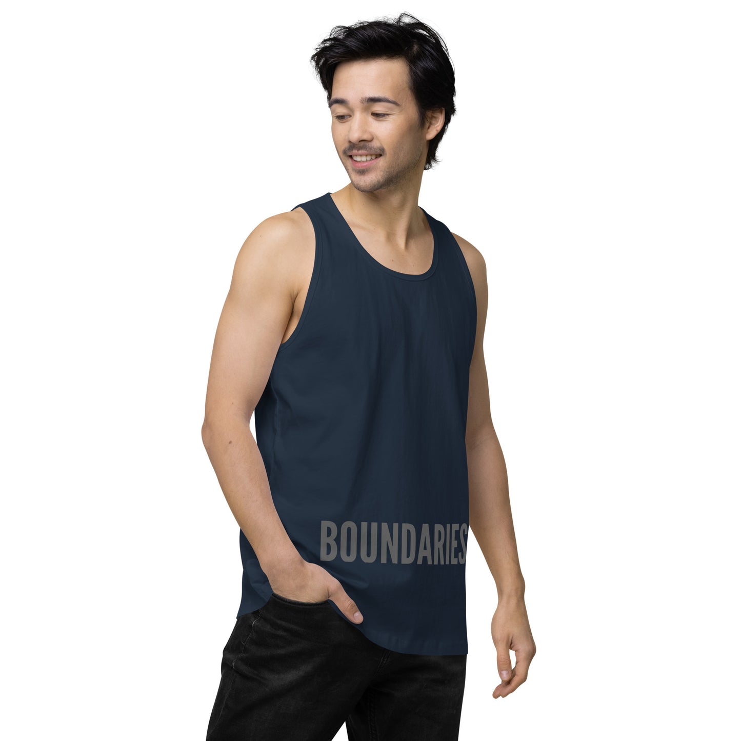 THE DARK TRIAD: BOUNDARIES II Men’s Premium Tank Top