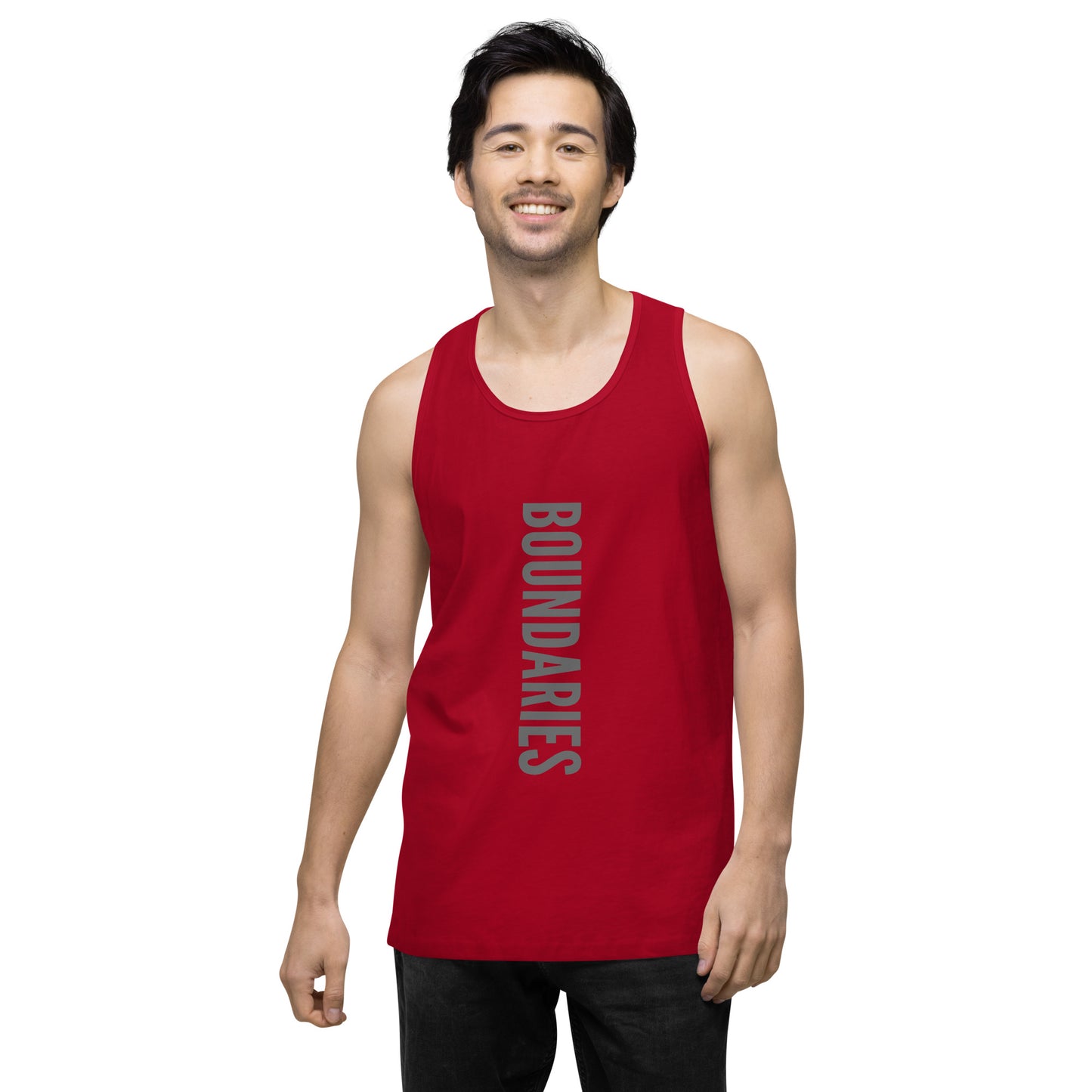 THE DARK TRIAD: BOUNDARIES III Men’s Premium Tank Top