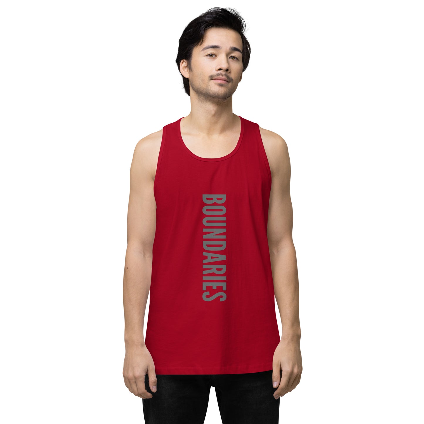 THE DARK TRIAD: BOUNDARIES III Men’s Premium Tank Top