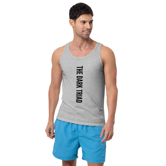 THE DARK TRIAD: Minimalist Tank Top - Black