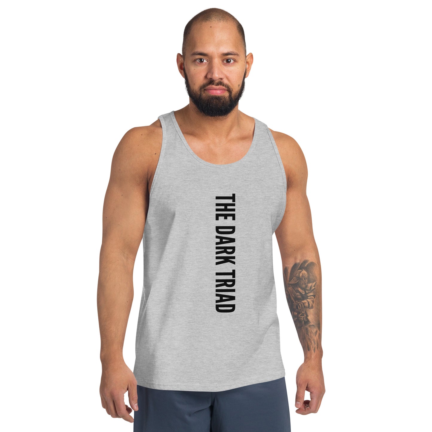 THE DARK TRIAD: Minimalist Men's Tank Top