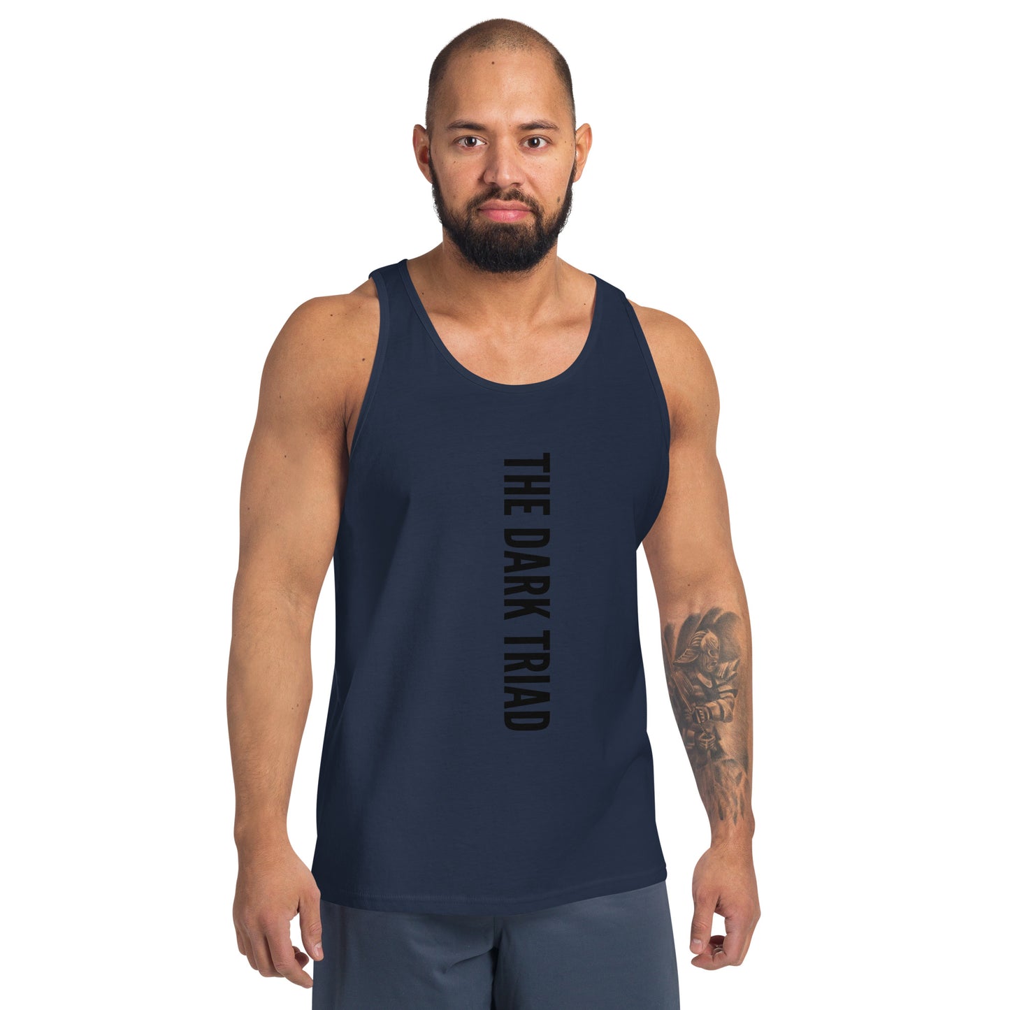 THE DARK TRIAD: Minimalist Men's Tank Top