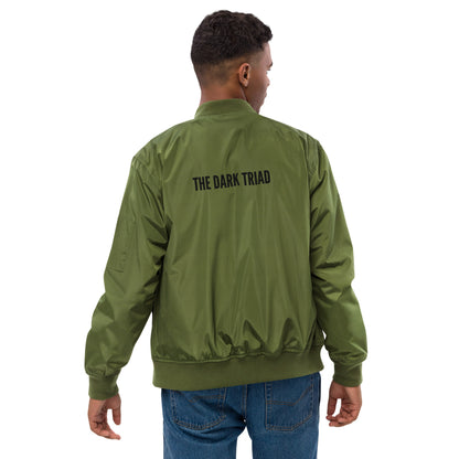 The Dark Triad Bomber Jacket - Olive Edition