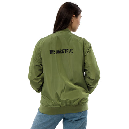 The Dark Triad Bomber Jacket - Olive Edition