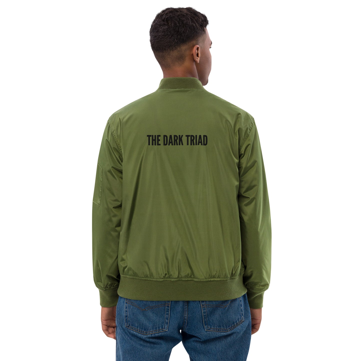 The Dark Triad Bomber Jacket - Olive Edition